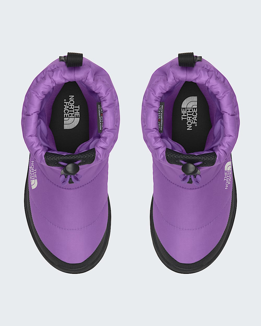 Youth NSE Traction Waterproof Booties TNF DETAILINSTEP