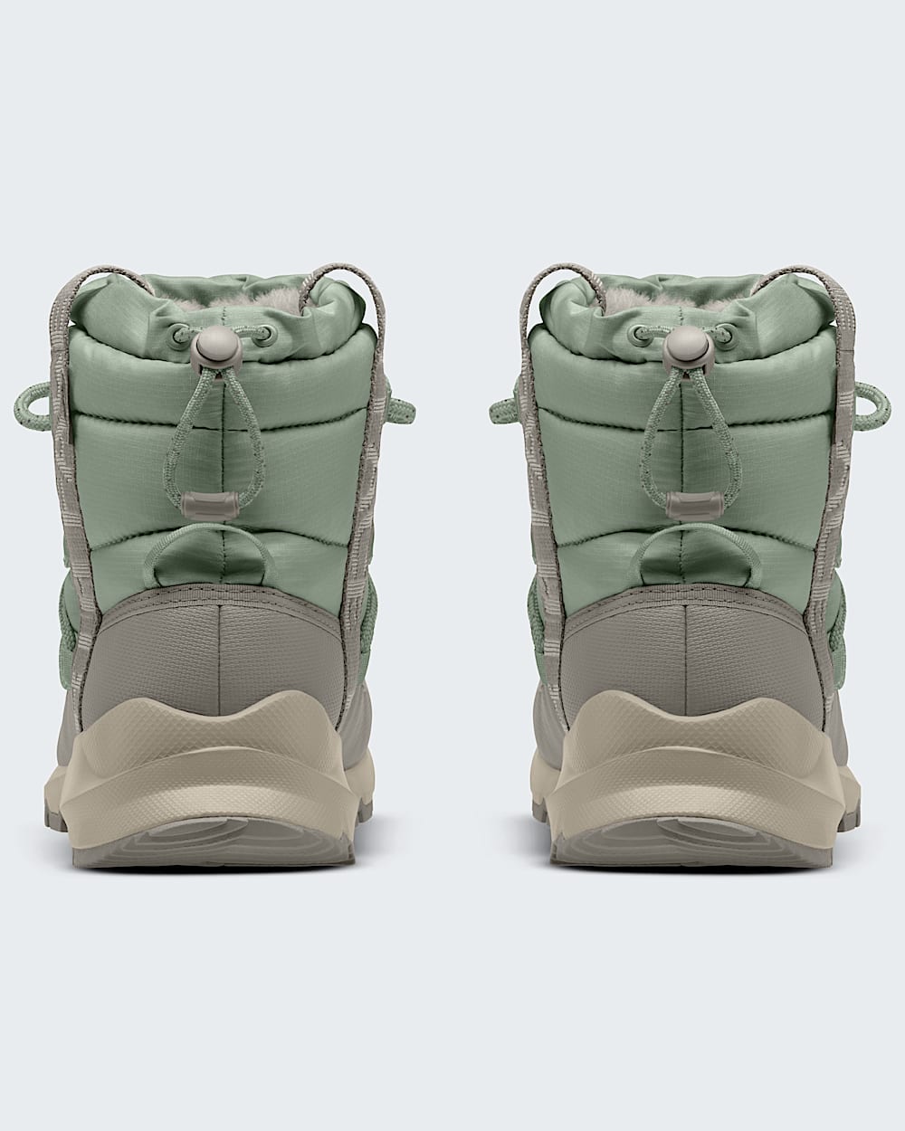 Womens THERMOBALL Lace Up Waterproof Boots TNF BACK