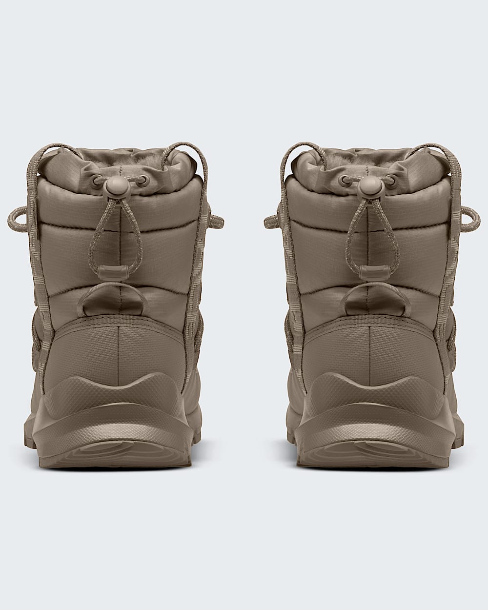 Womens THERMOBALL Lace Up Waterproof Boots TNF BACK
