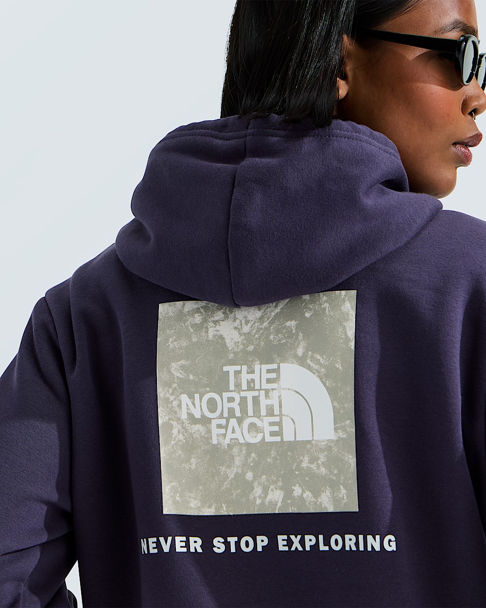 Womens Glacier Drift Regular Hoodie TNF HERO2