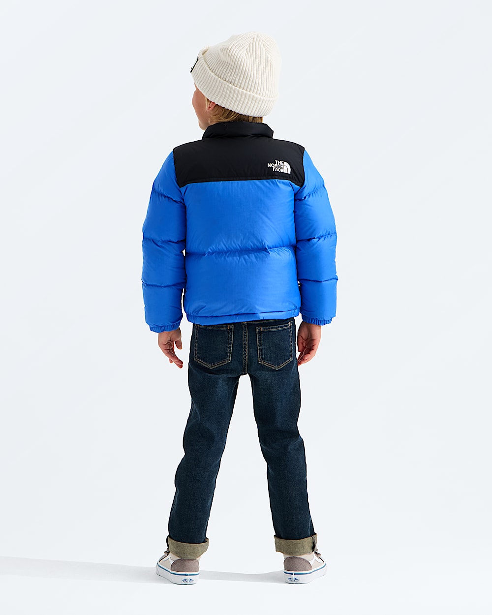 Kids 1996 Retro Nuptse Jacket TNF BACK
