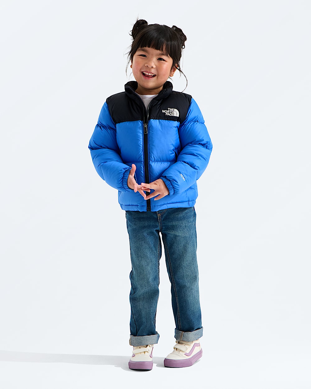 Kids 1996 Retro Nuptse Jacket TNF HERO3