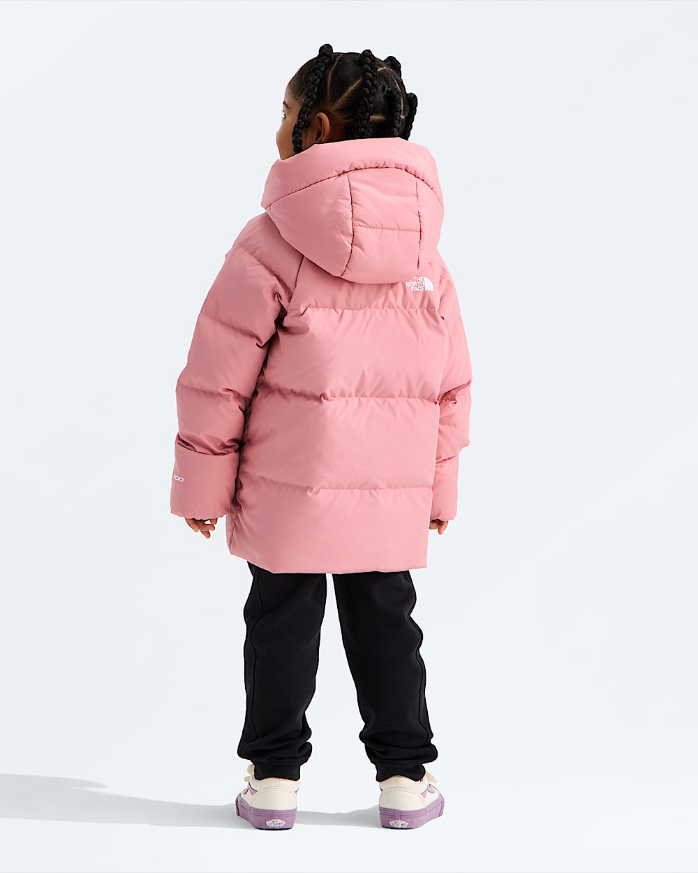 Parka double en molleton North Down pour enfants TNF BACK