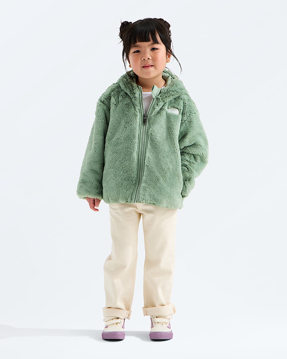 Kids' Girls' Reversible Shasta Full-Zip Hooded Jacket | The North Face