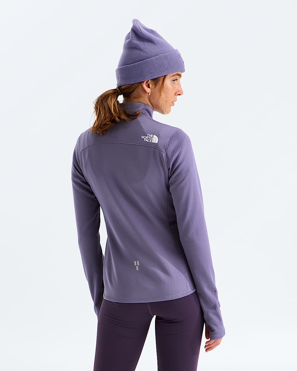 Haut  glissire un quart Winter Warm Pro pour femmes TNF BACK