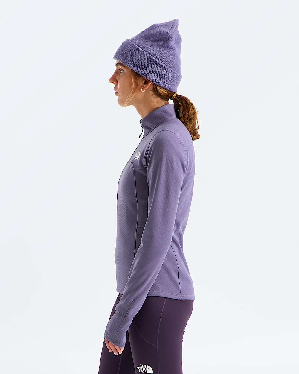 Haut  glissire un quart Winter Warm Pro pour femmes TNF MODEL34