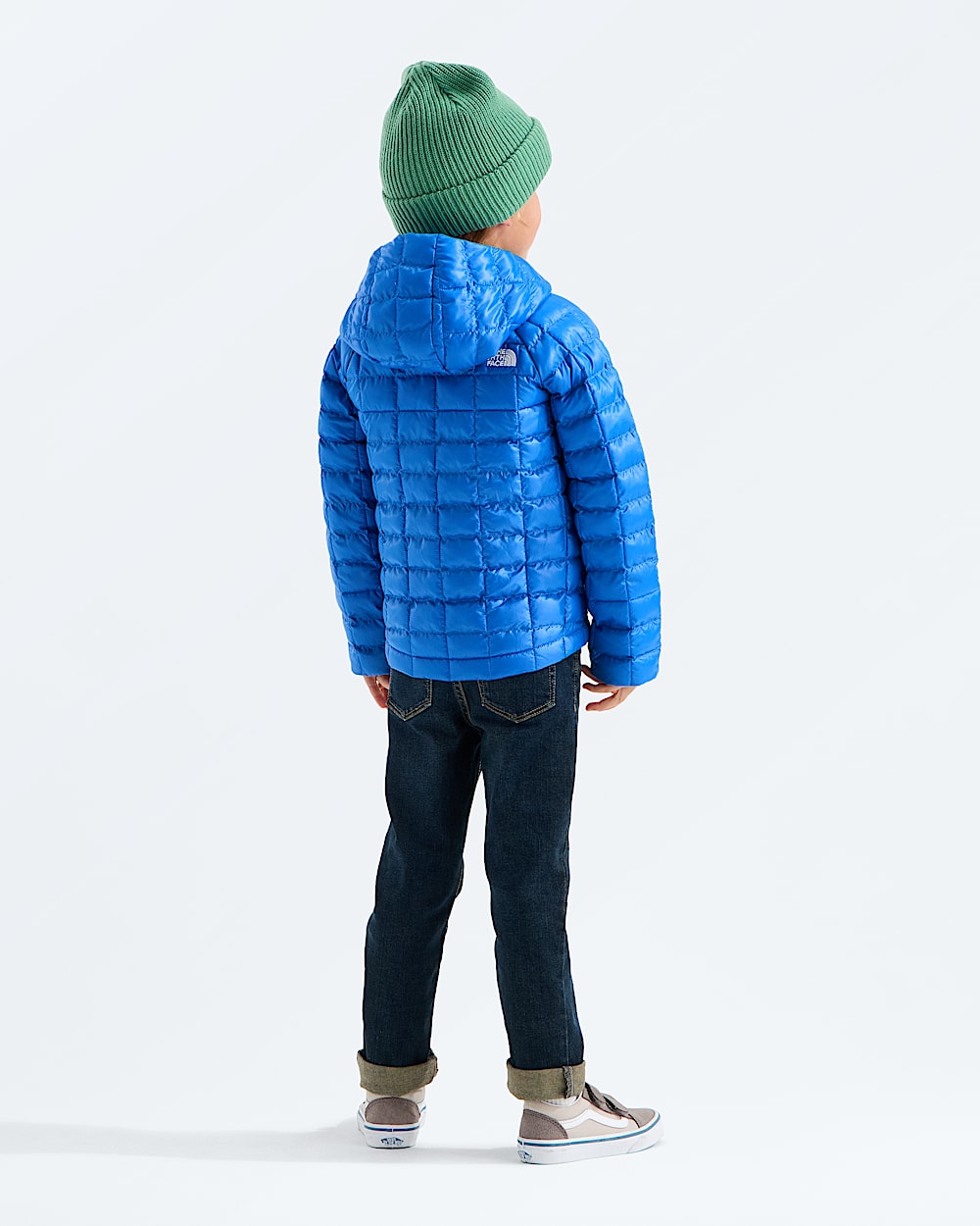 Manteau  capuchon THERMOBALL pour enfants TNF BACK