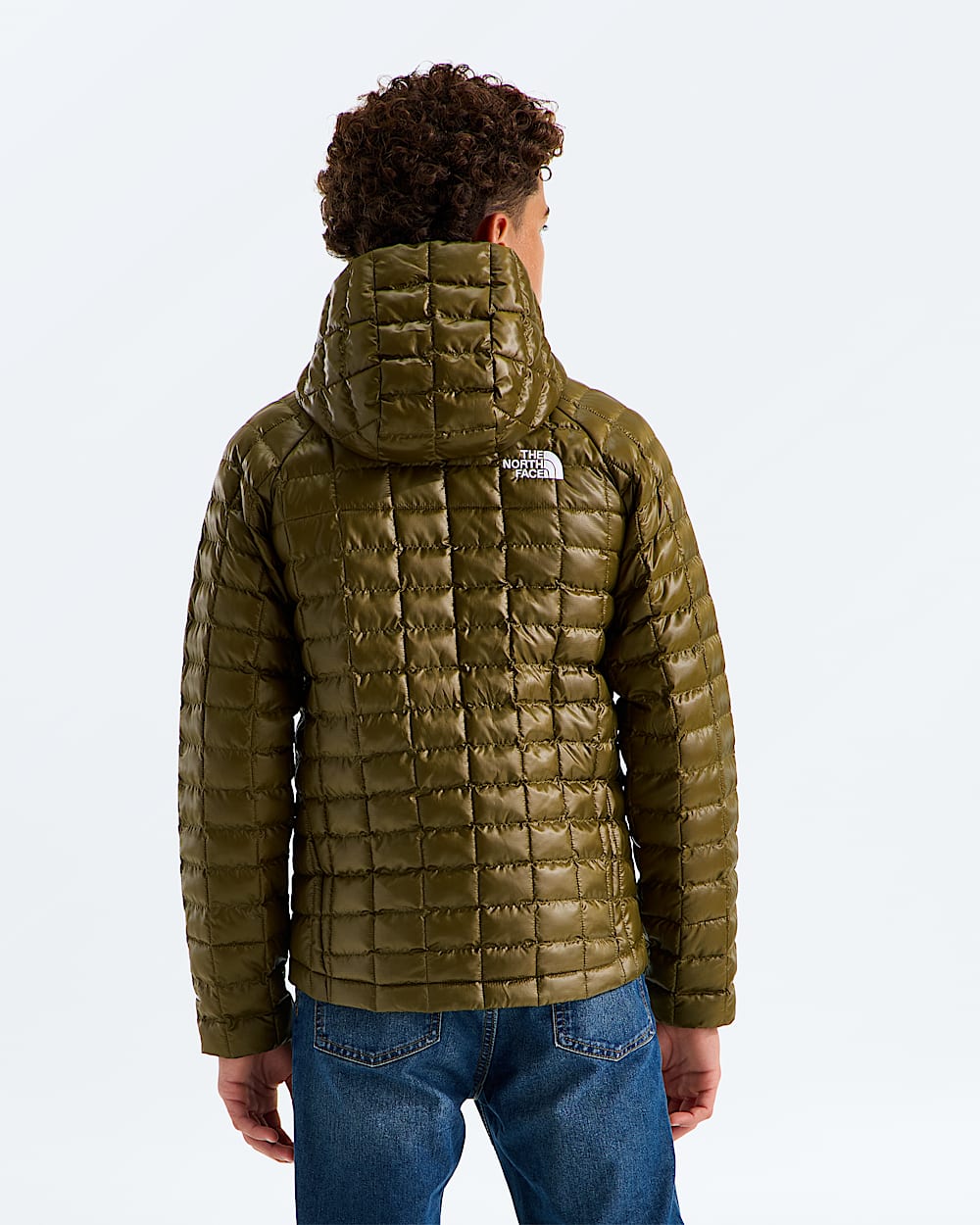 Boys  Girls THERMOBALL Hooded Jacket TNF BACK