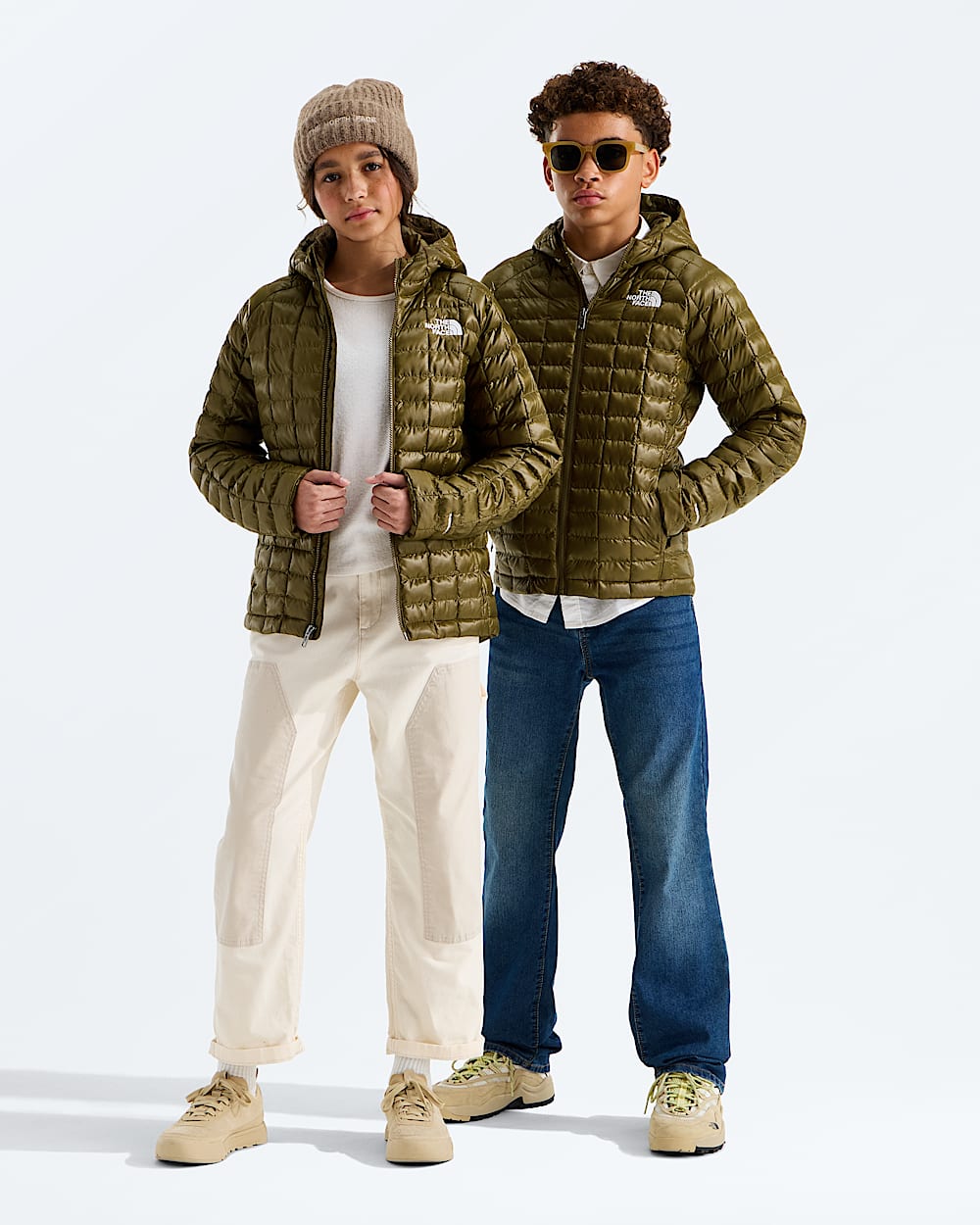 Boys  Girls THERMOBALL Hooded Jacket TNF Main