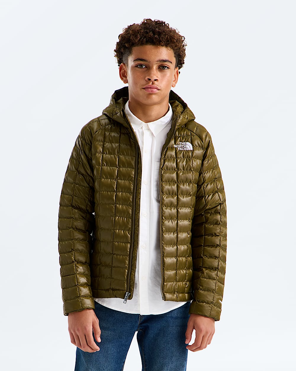 Boys  Girls THERMOBALL Hooded Jacket TNF HERO2