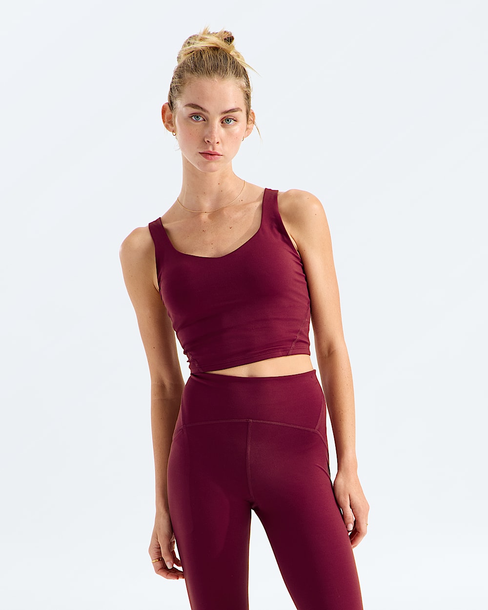 Womens Jaida Long Line Bra TNF HERO