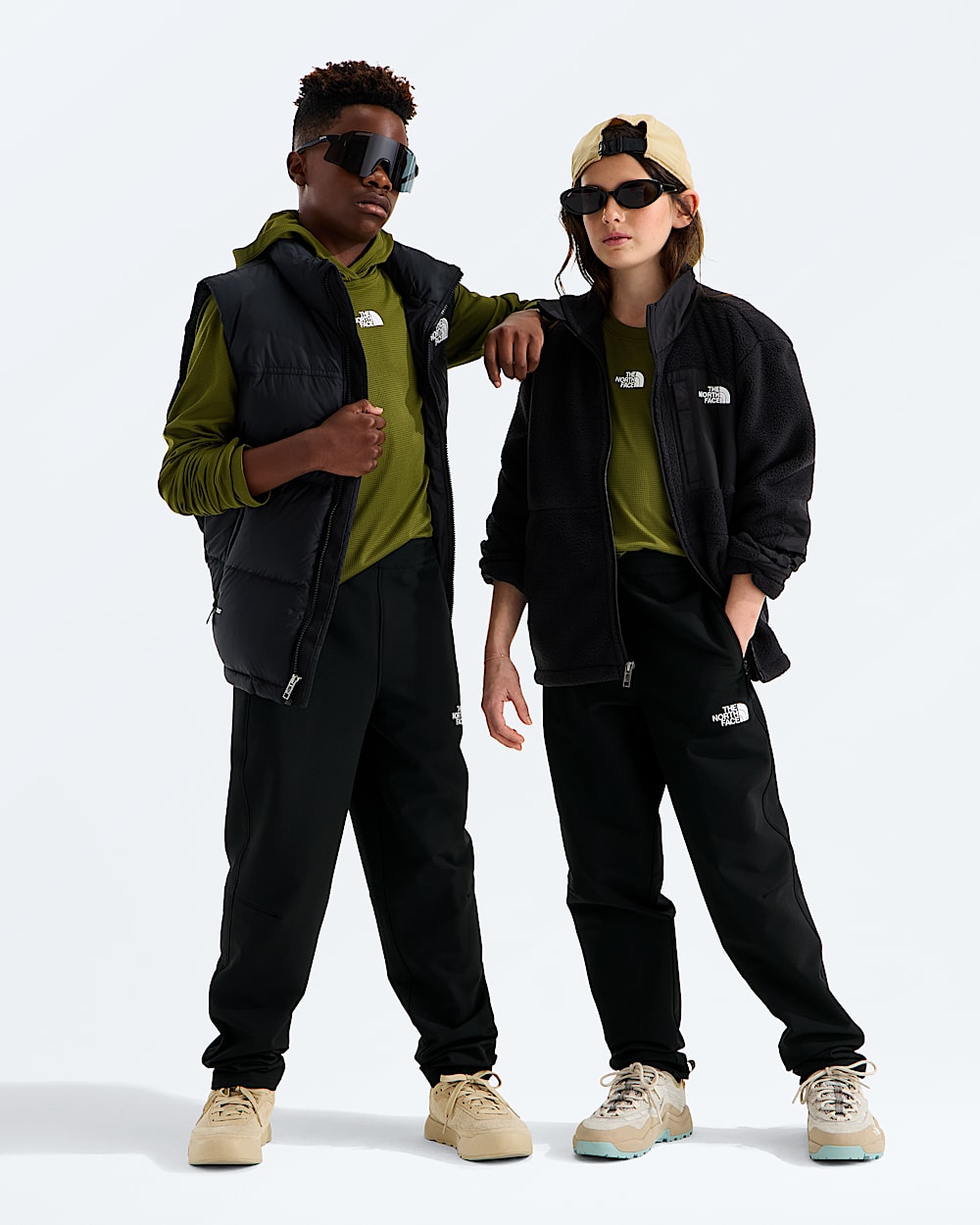 Pantalon coquille souple Perlino pour garons et filles TNF HERO