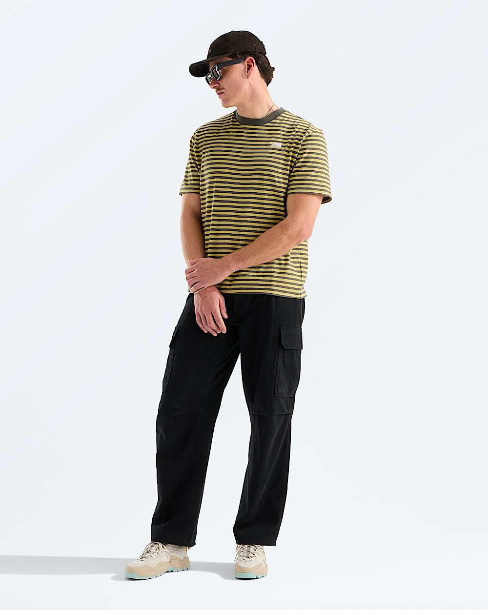 Tshirt Vista Stripe pour hommes TNF HERO2