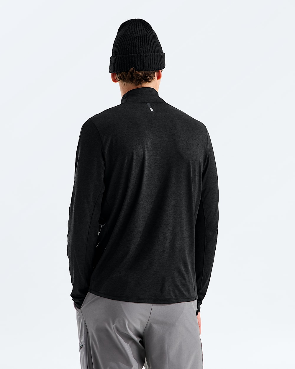 Haut  glissire un quart Dynamic pour hommes TNF BACK