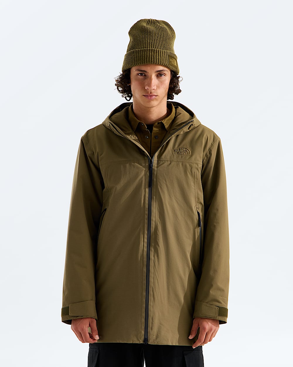 Mens TNF Range Lightweight Hooded Parka TNF HERO