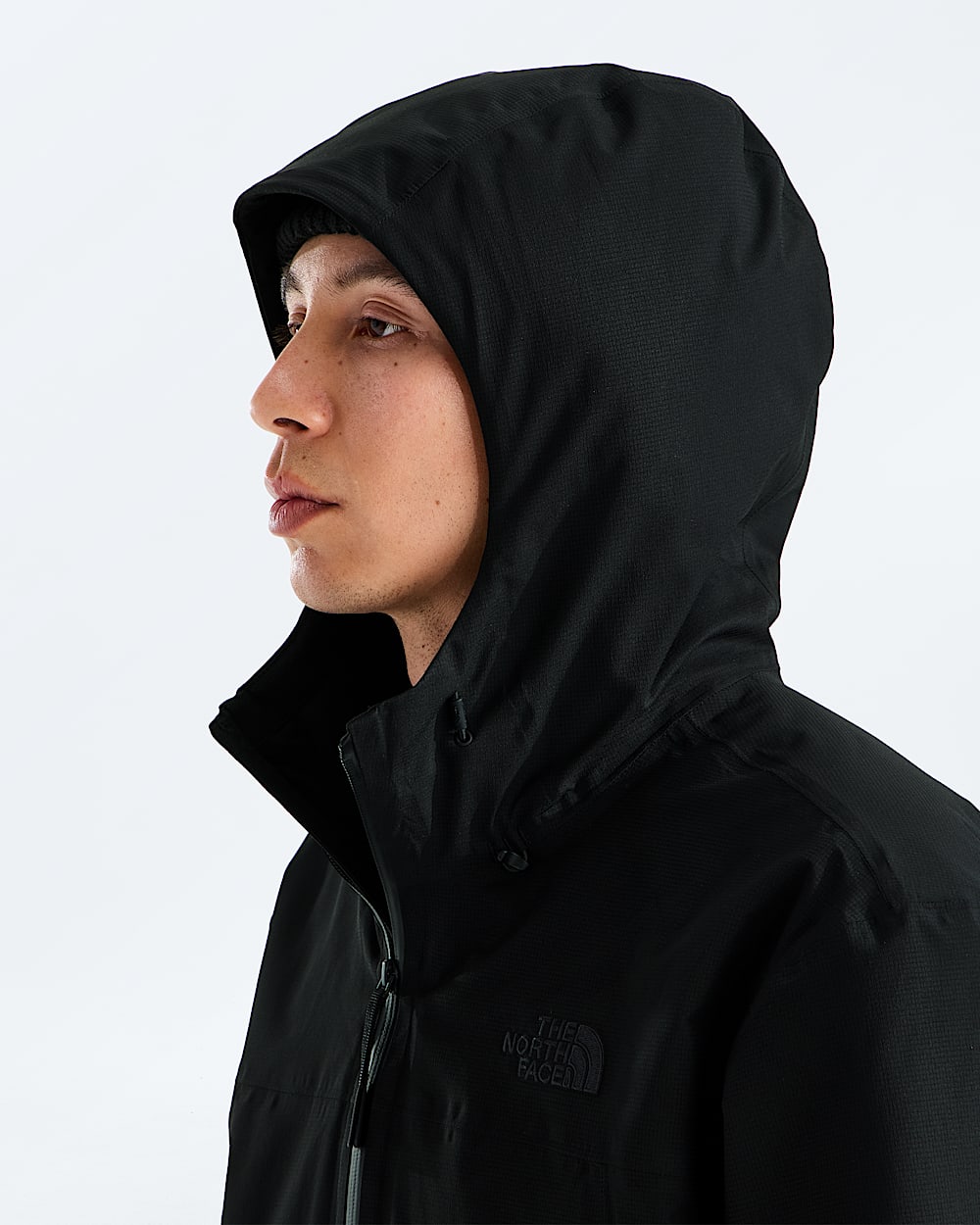 Mens TNF Range Lightweight Hooded Parka TNF MODELHOOD2