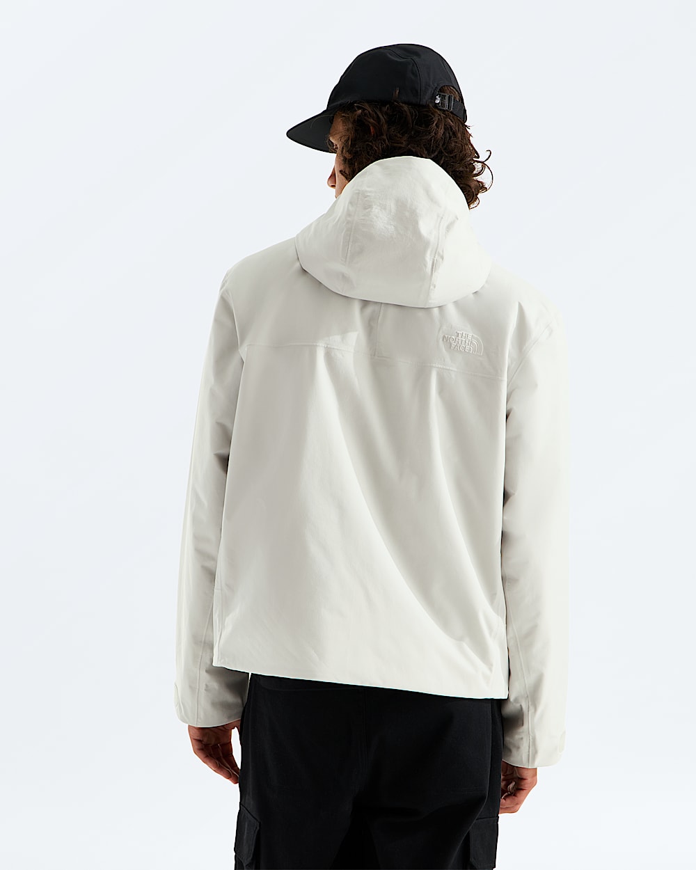 Mens TNF Range Lightweight Hooded Jacket TNF BACK
