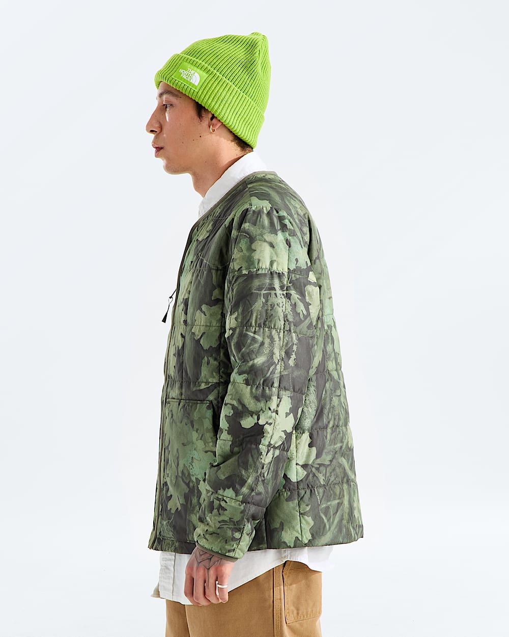 Mens Lhotse LT Insulated JacketPrint TNF MODEL34