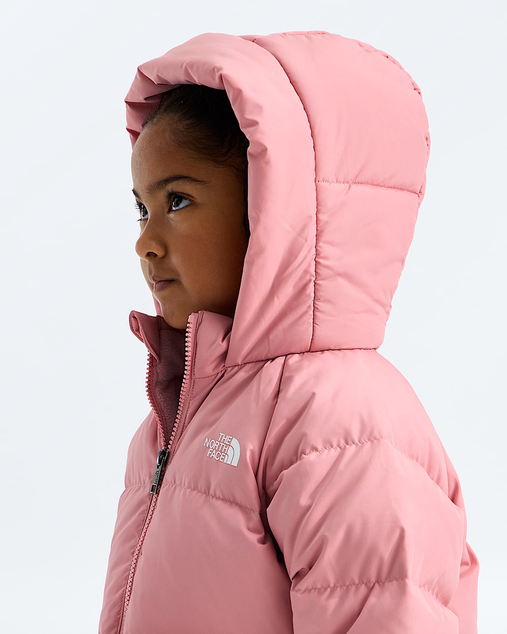 Parka double en molleton North Down pour enfants TNF MODELHOOD2