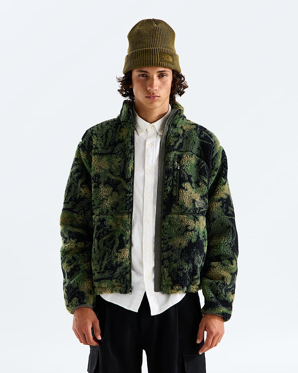 Mens Extreme Pile 2 FullZip JacketPrint TNF Main
