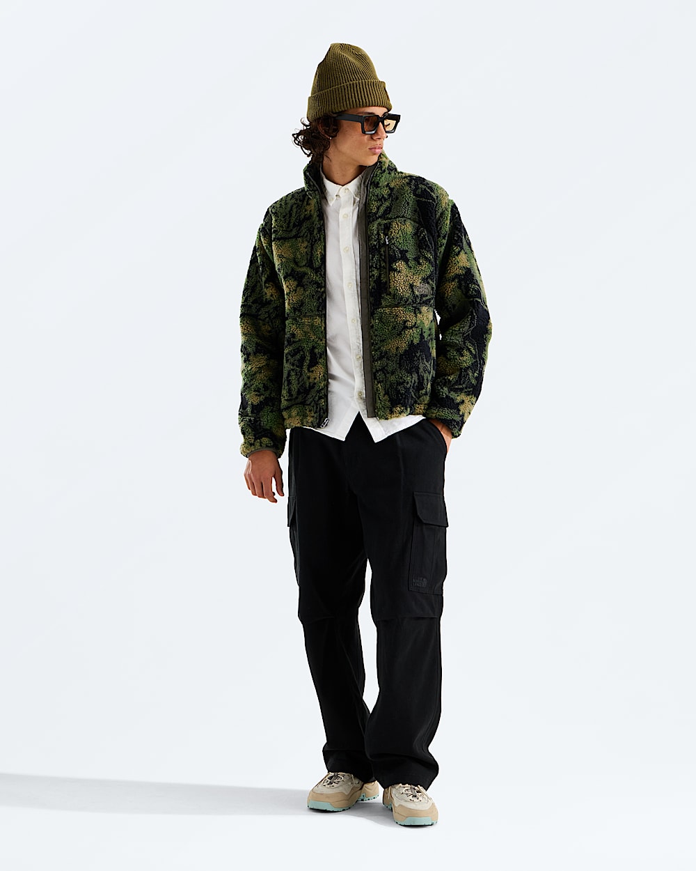 Mens Extreme Pile 2 FullZip JacketPrint TNF HERO2