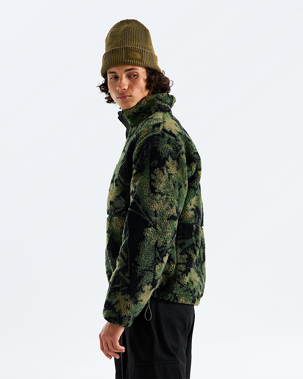 Mens Extreme Pile 2 FullZip JacketPrint TNF MODEL34