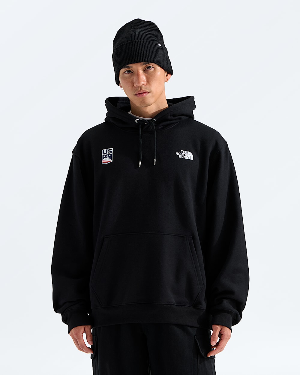 Unisex US Ski and Snowboard Relaxed Hoodie TNF HERO2