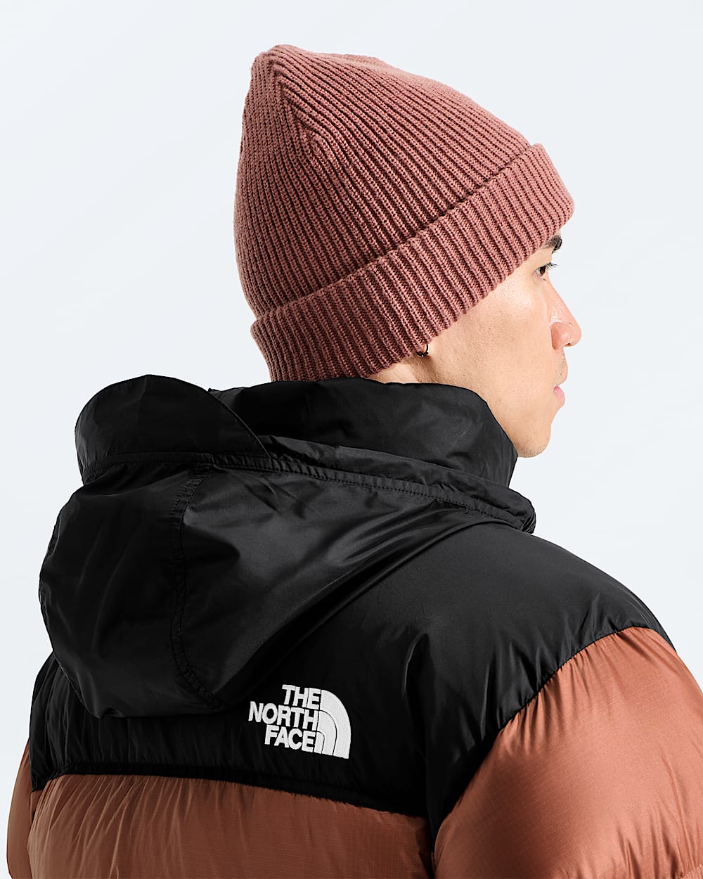 Mens 1996 Retro Nuptse Jacket TNF MODELHOOD2