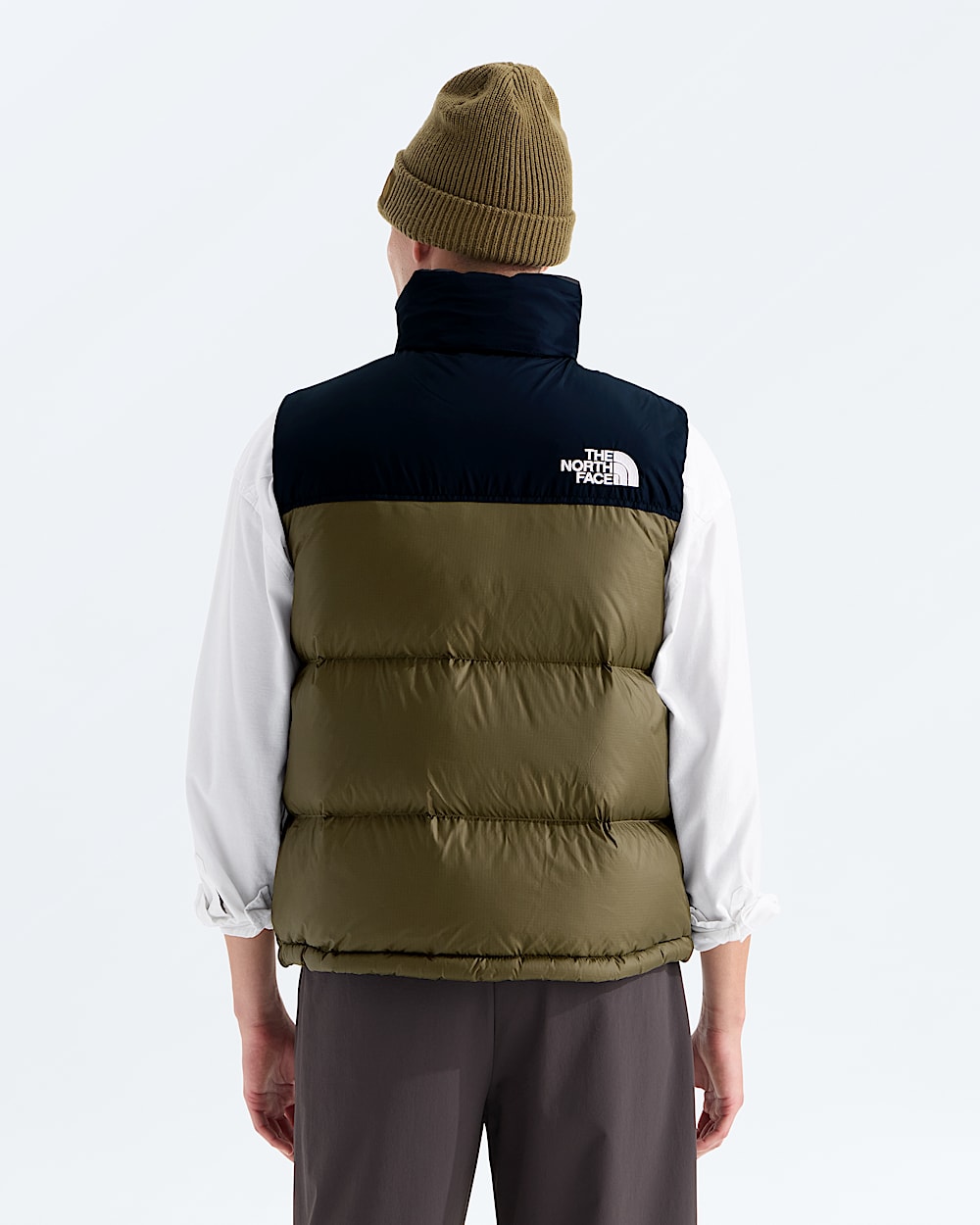 Mens 1996 Retro Nuptse Vest TNF BACK