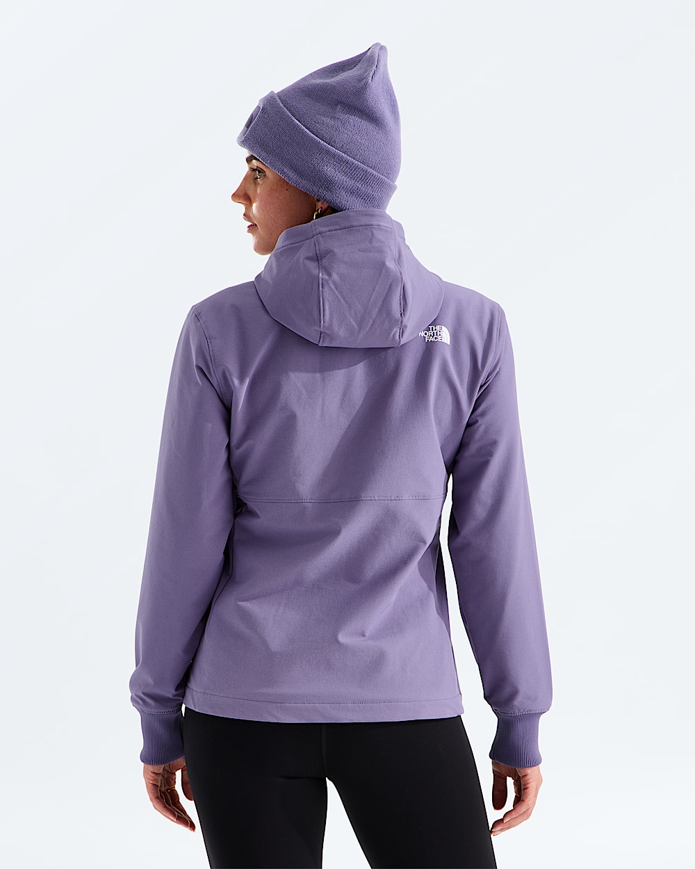 Womens Shelbe Raschel Hoodie TNF BACK