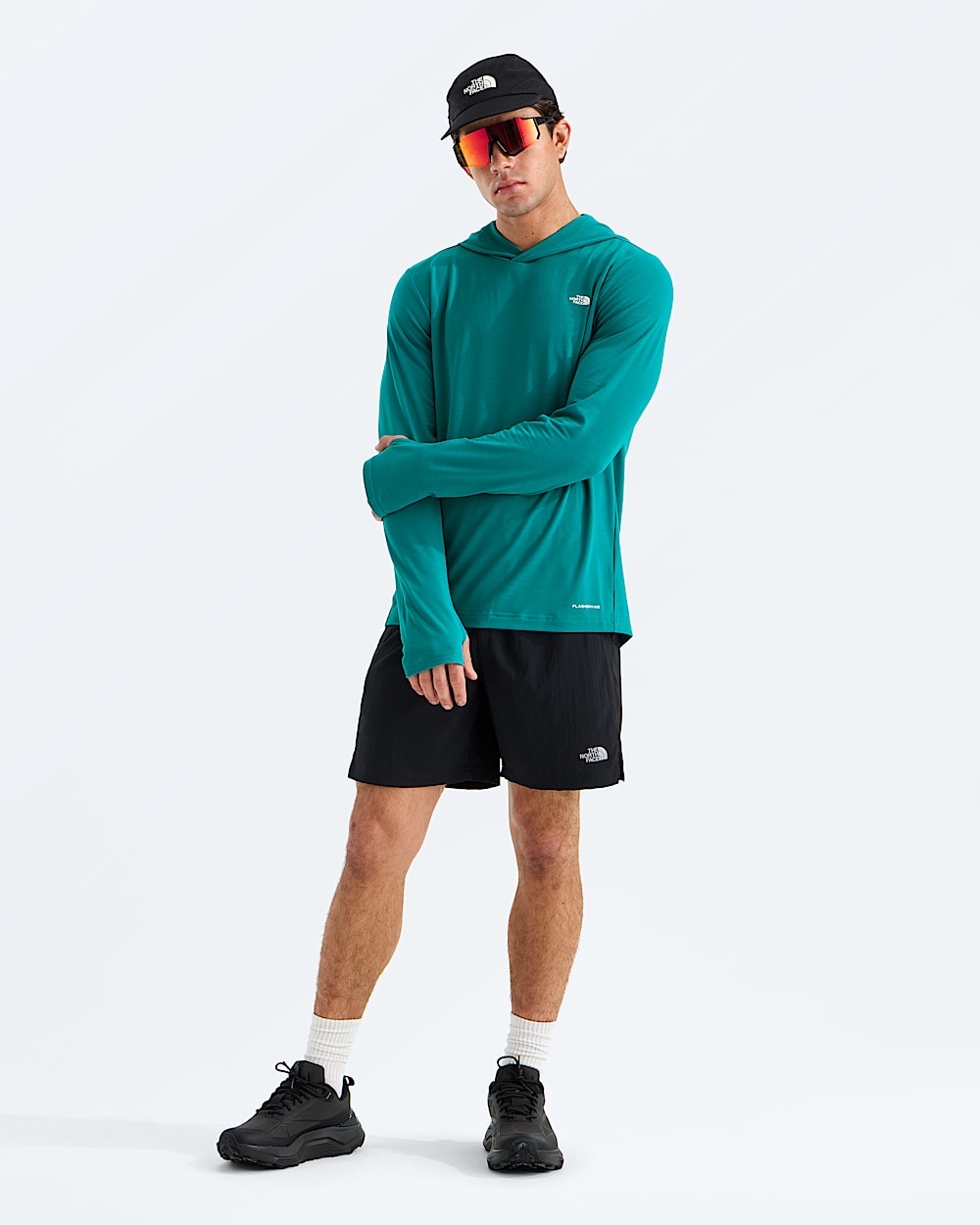 Mens Adventure Sun Hoodie TNF HERO2