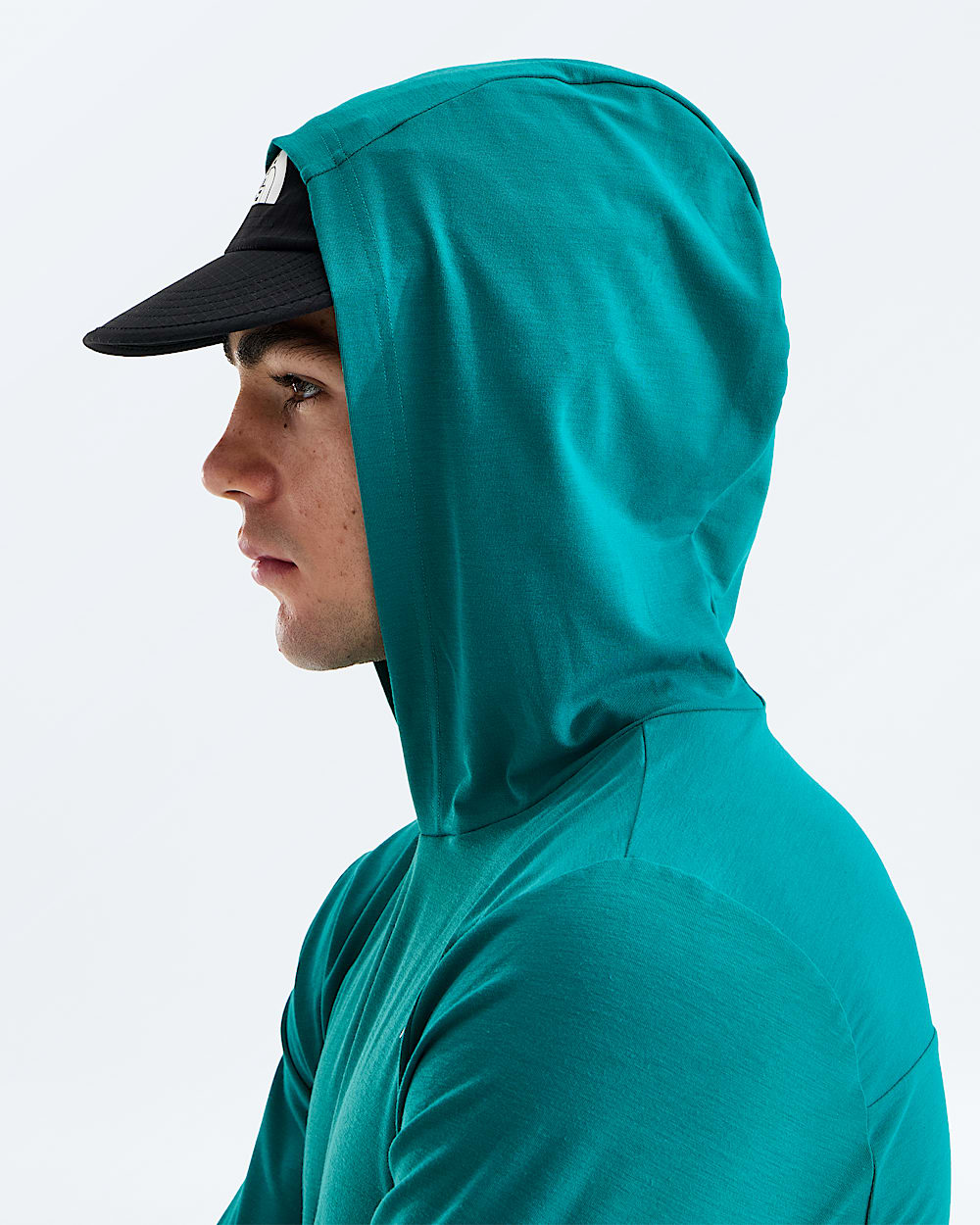 Mens Adventure Sun Hoodie TNF MODELHOOD2