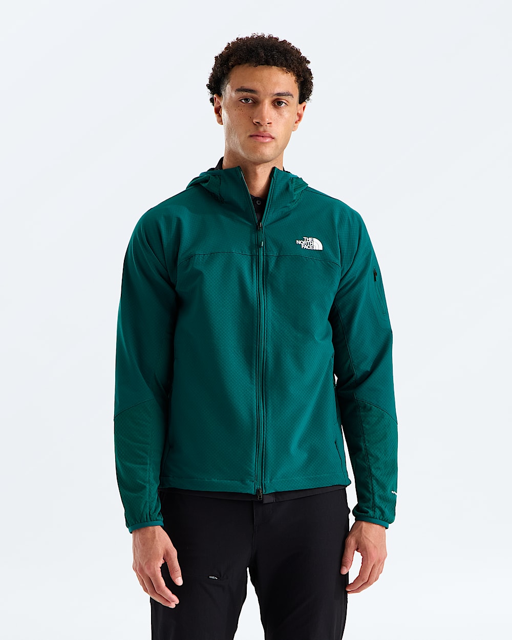 Mens Tek Approach FUTUREFLEECE Hooded Jacket TNF HERO