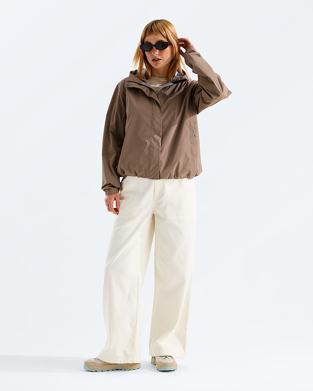 Manteau  capuchon Voyage Rain 3L pour femmes TNF HERO2