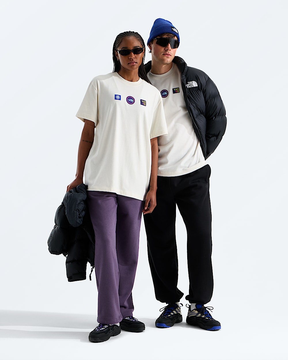 Unisex Explorer Badges Relaxed ShortSleeve TeeGraphic TNF HERO