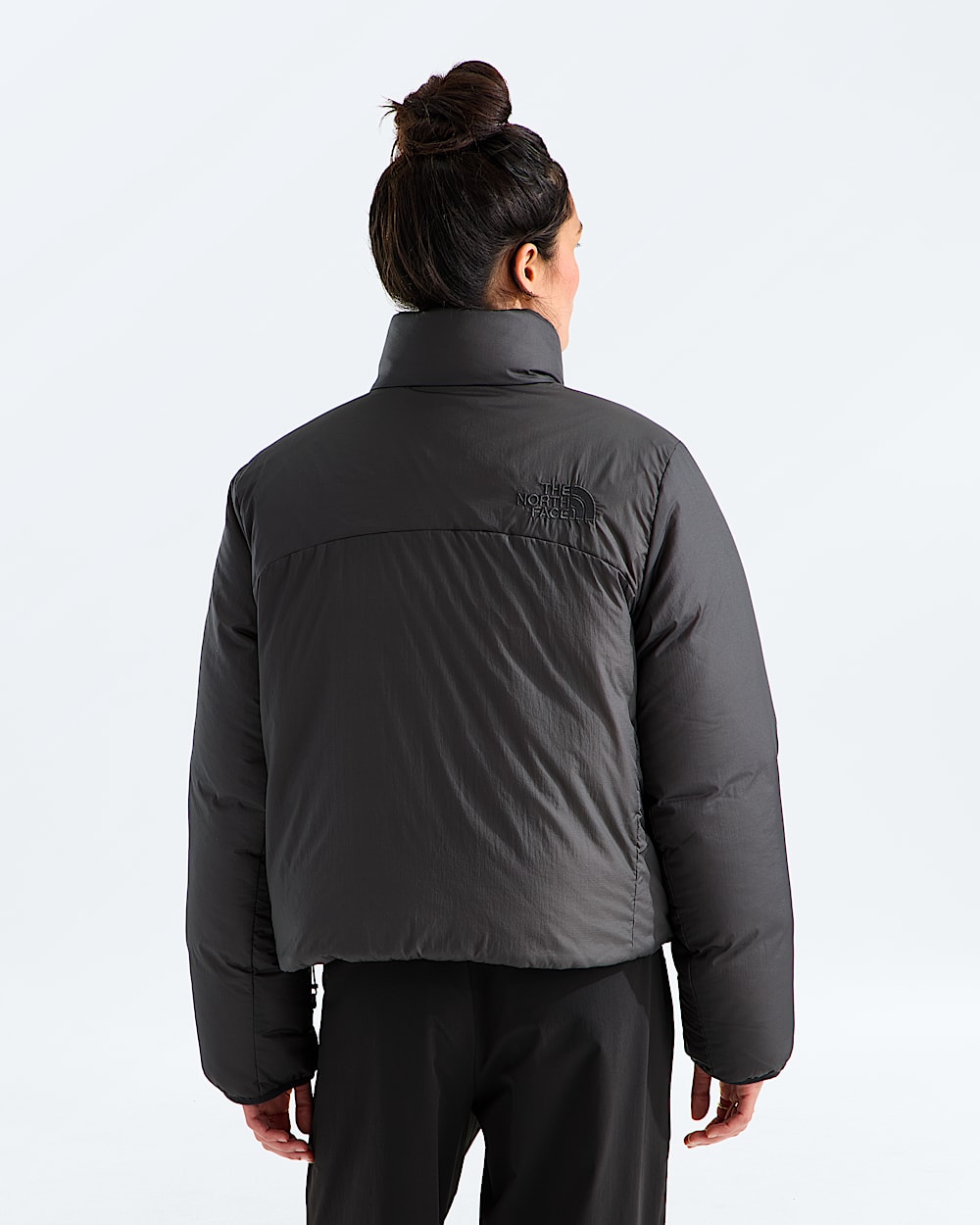 Womens Pertex Nuptse Reversible Jacket TNF BACK