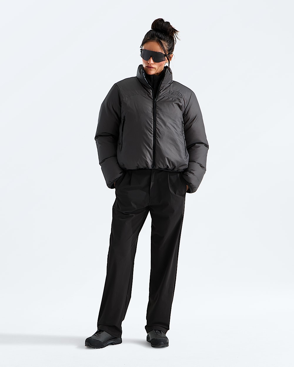 Womens Pertex Nuptse Reversible Jacket TNF HERO2
