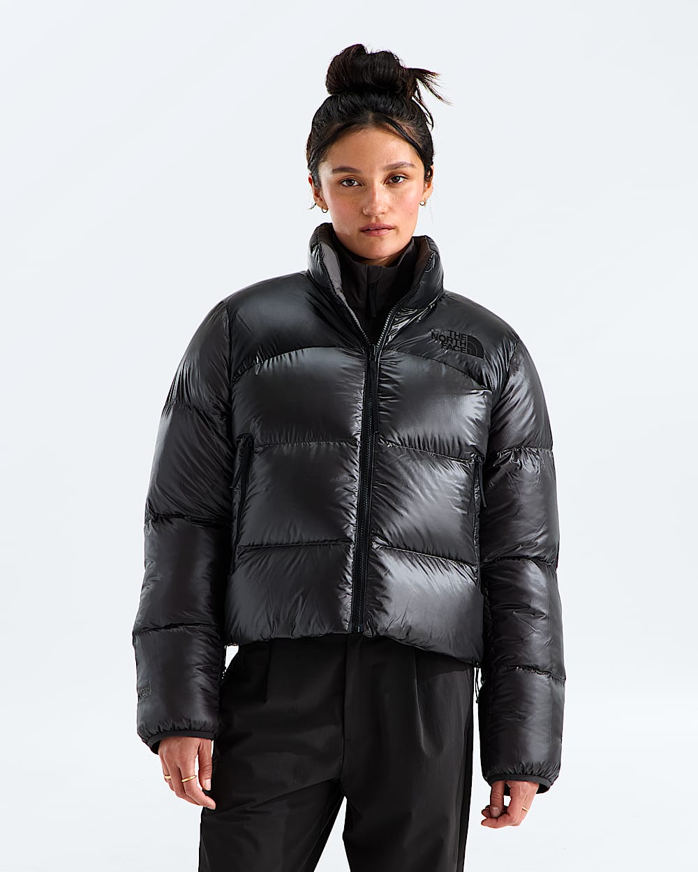 Womens Pertex Nuptse Reversible Jacket TNF HEROREV