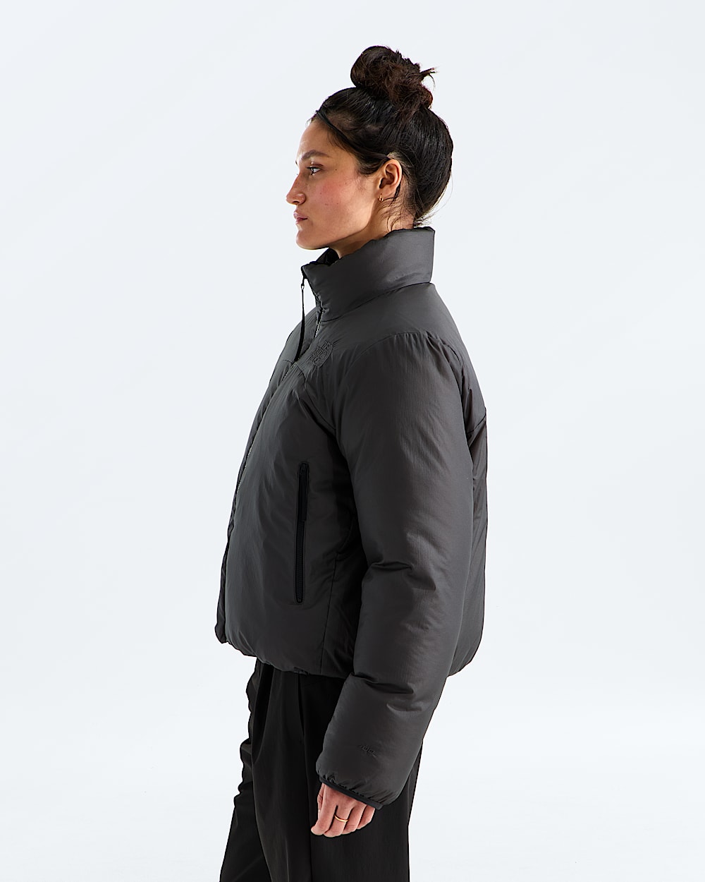 Womens Pertex Nuptse Reversible Jacket TNF MODEL34