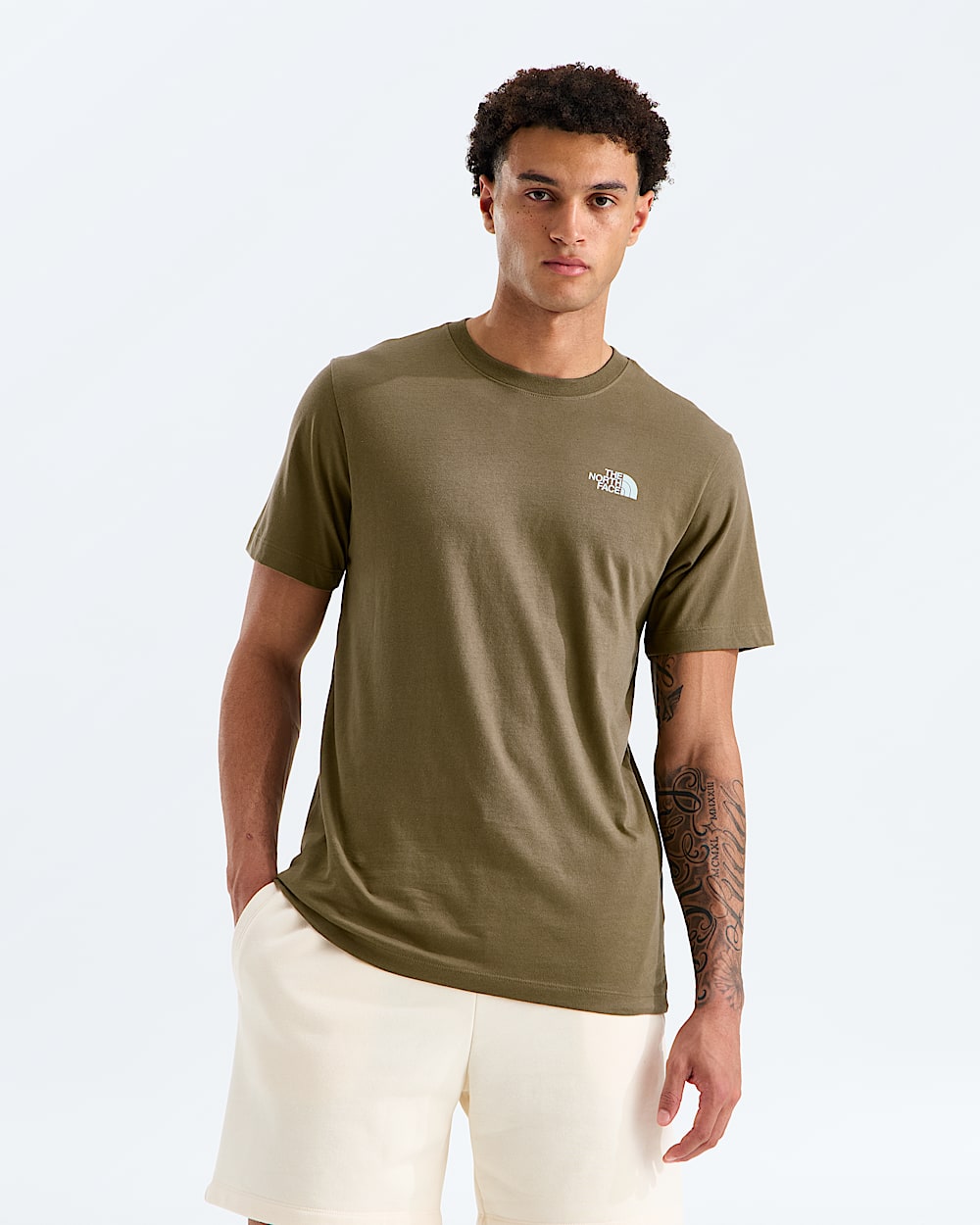 Mens Evolution TNF NSE Regular ShortSleeve Tee TNF BACK