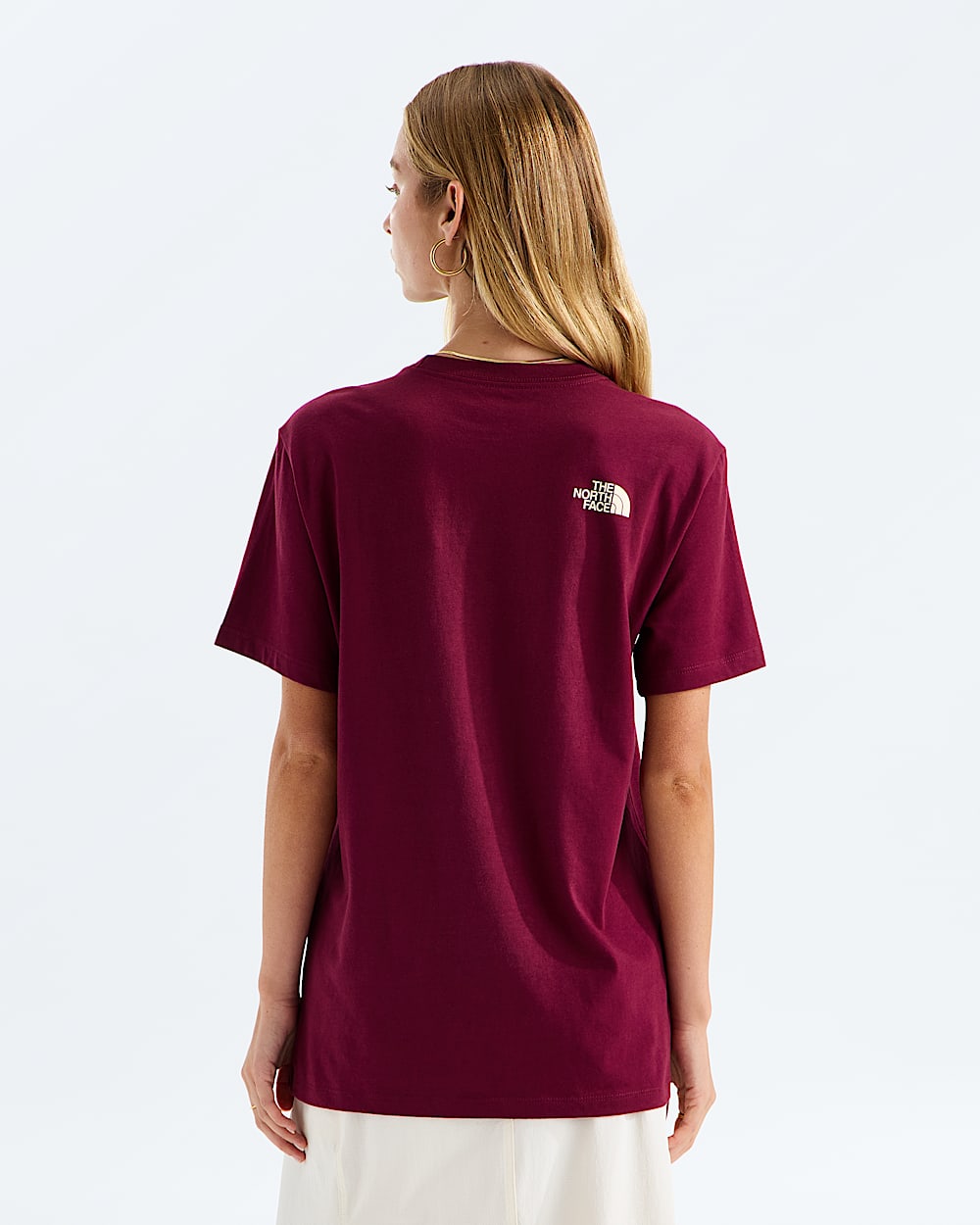 Womens Evolution TNF NSE Relaxed ShortSleeve Tee TNF BACK