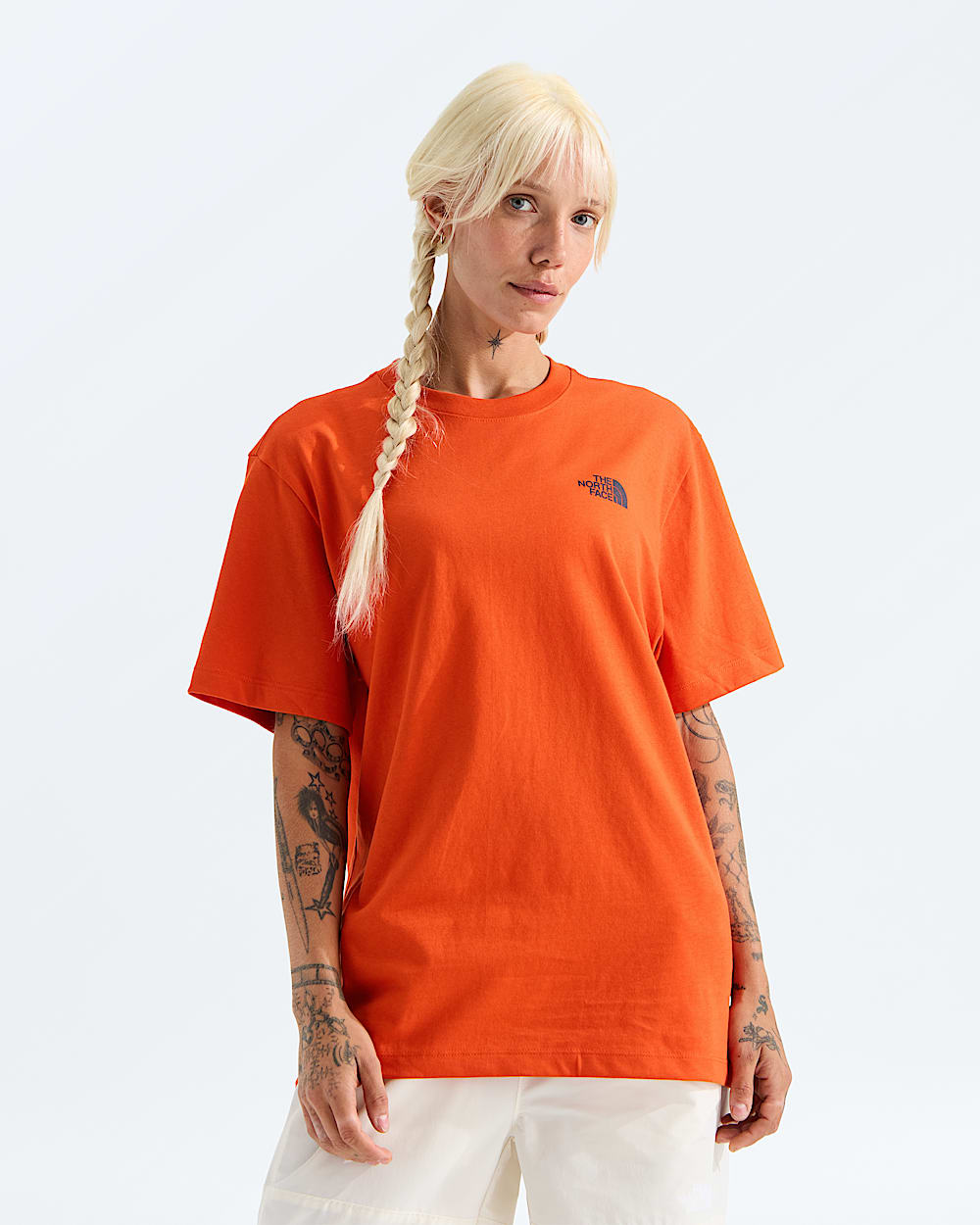 Unisex Distort Logo Relaxed Short-Sleeve Tee | The North Face