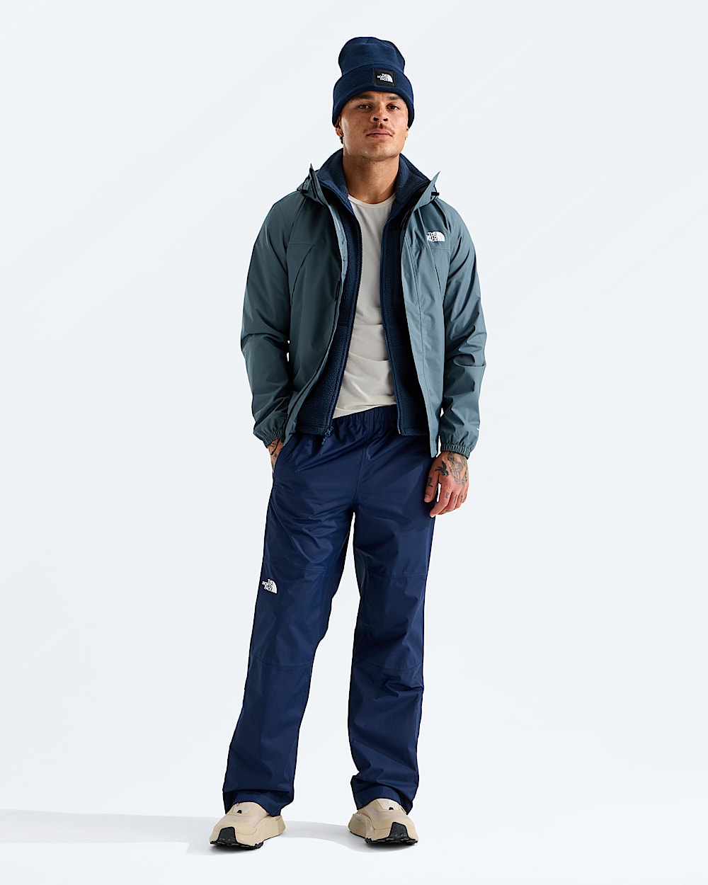 Mens Antora Rain Pants TNF HERO2