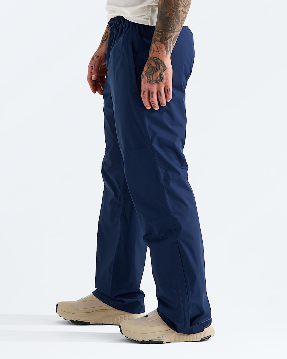 Mens Antora Rain Pants TNF MODEL34