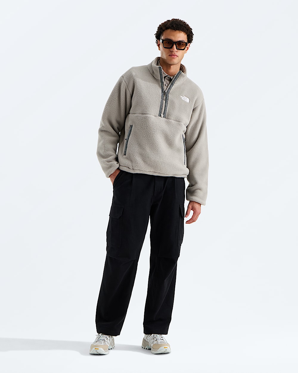 Men's TNF™ Fleeski ¼-Zip Pullover | The North Face