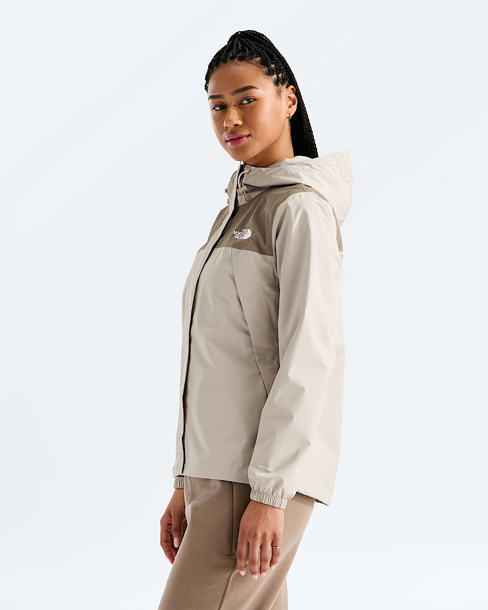 Womens Antora Rain Jacket TNF MODEL34