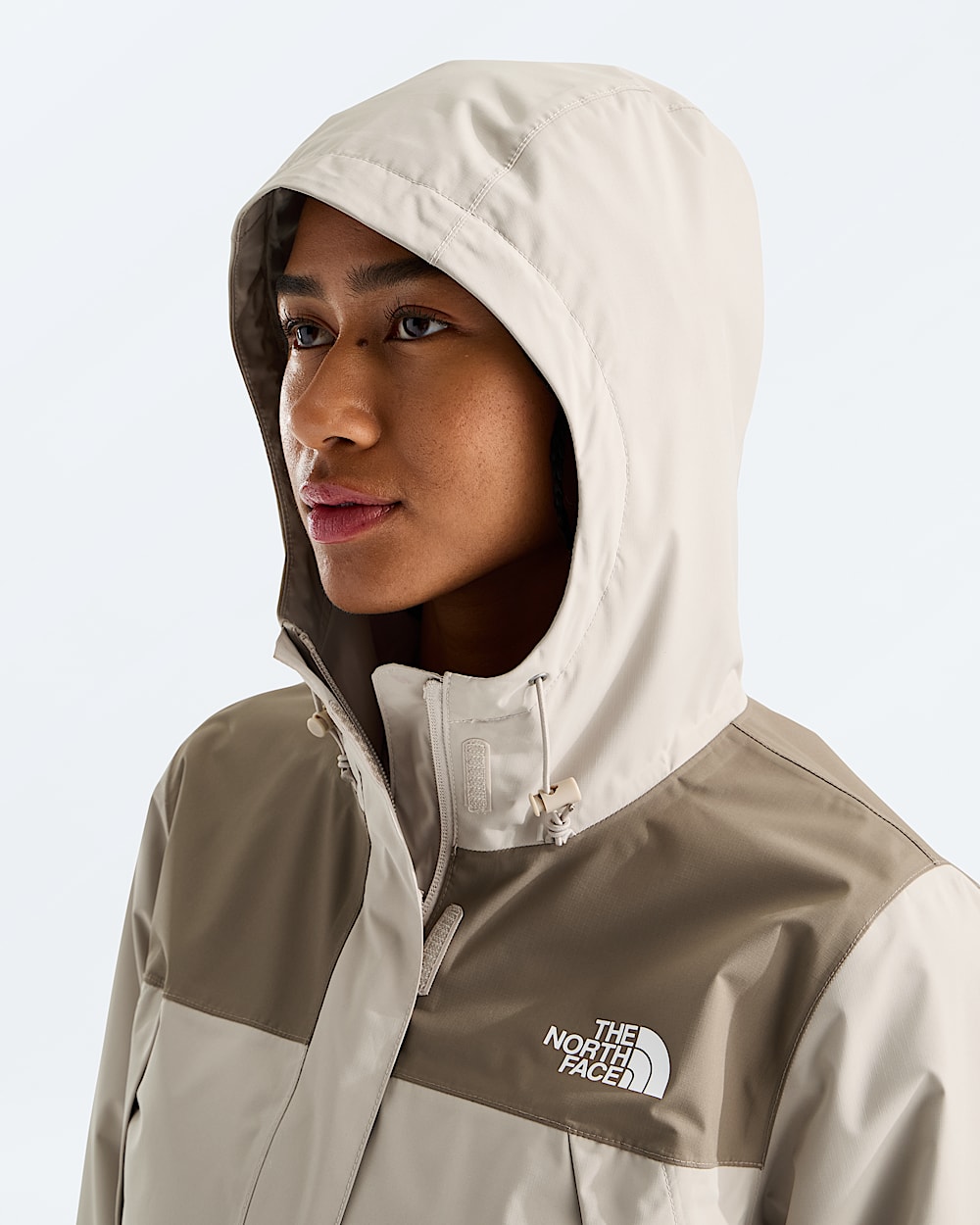 Womens Antora Rain Jacket TNF MODELHOOD2