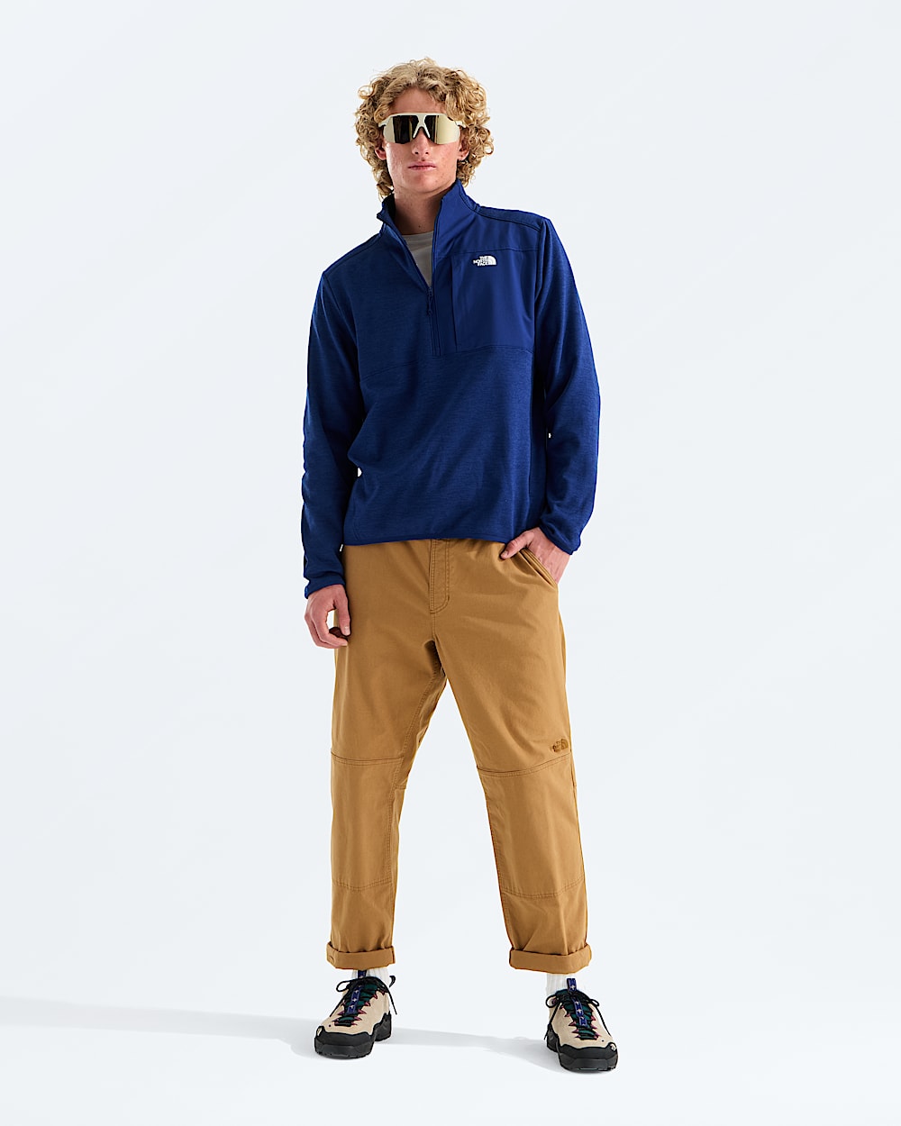 Mens TNF Performance Fleece Zip TNF HERO2