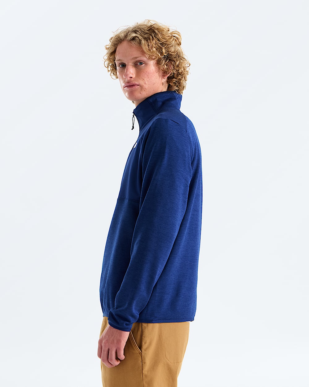 Mens TNF Performance Fleece Zip TNF MODEL34