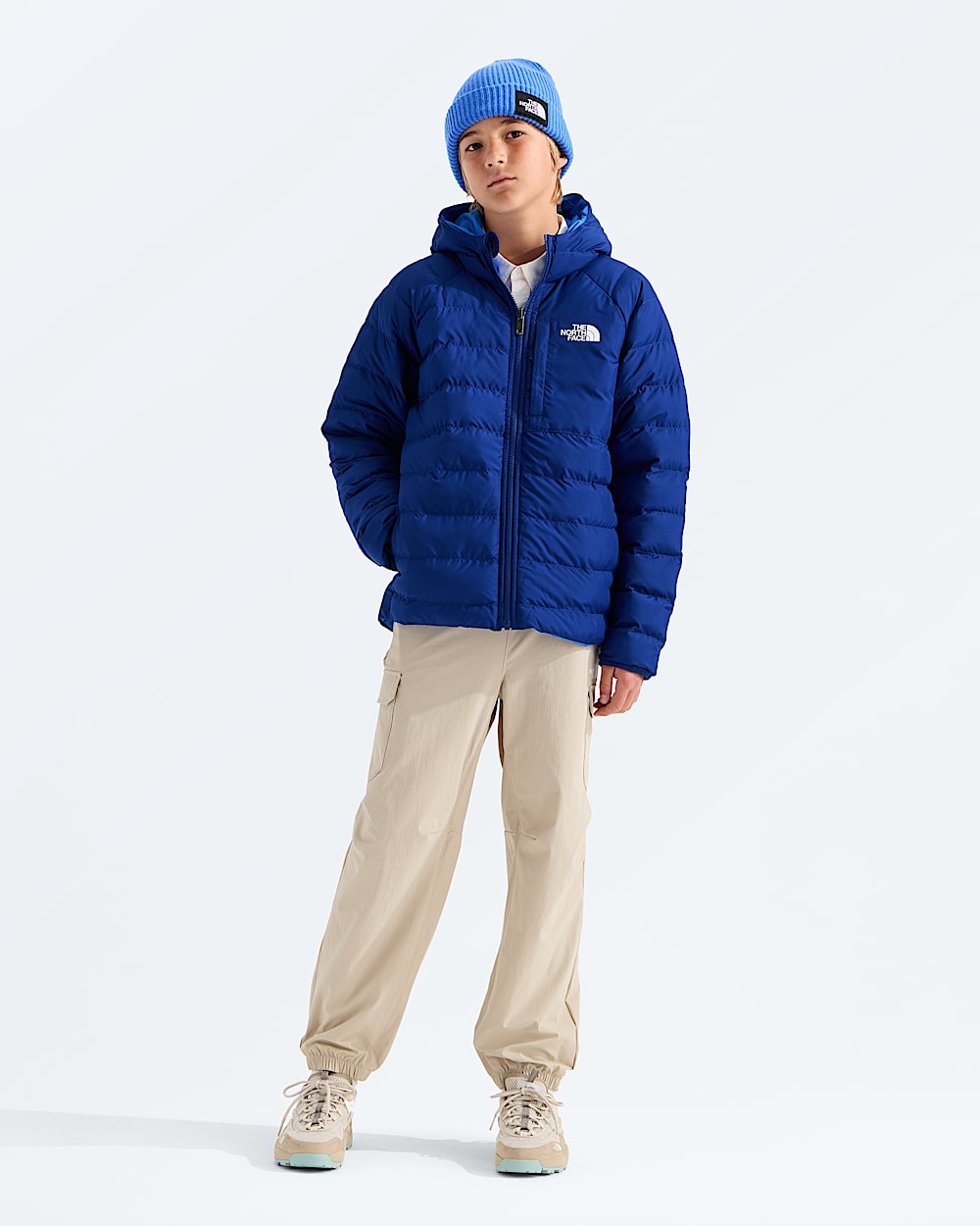 Boys Reversible Perrito Hooded Jacket TNF HERO2